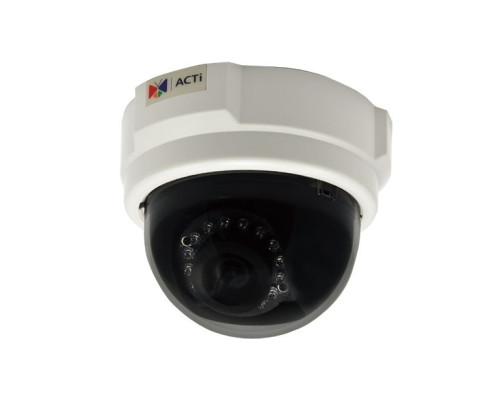 ACTi TCM-3511 1.3 Megapixel Indoor IR Network Dome Camera, 3.3-12mm Lens