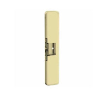 HES 9400-606-LBSM Electric Strike Slim-Line with LatchBolt Strike Monitor in Satin Brass Finish