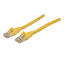 Intellinet 343725 Network Cable, Cat6, UTP 100% Copper, RJ45 Male / RJ45 Male, 5.0 m (14 ft.), Yellow