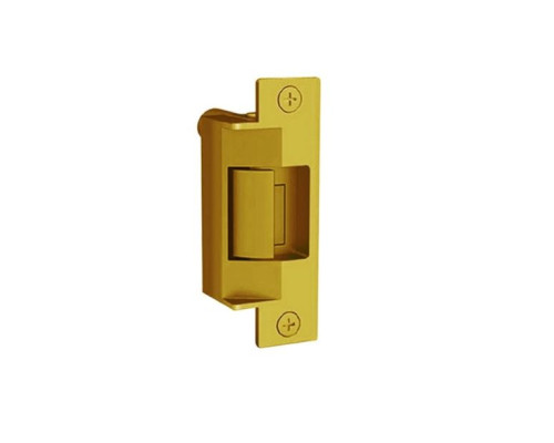 Folger Adam 732-12D-606 Fail Secure Fire Rated Electric Strike in Satin Brass