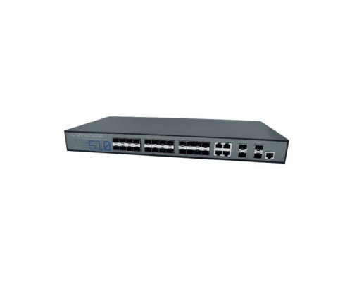 American Fibertek AFI510-4G-24S-4XS 4 Port Light Industrial Managed Layer 2+ SFP Switch