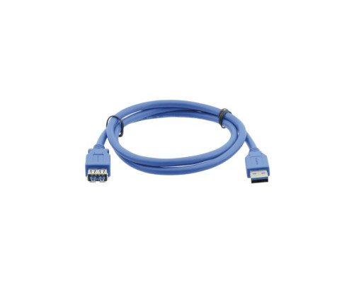 Kramer C-USB3-AA-3 USB 3.0 A Male to A Female Extension Cable, 3 Feet