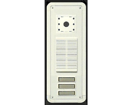 Alpha TTV3W 3 Button Video Panel-White-Flush