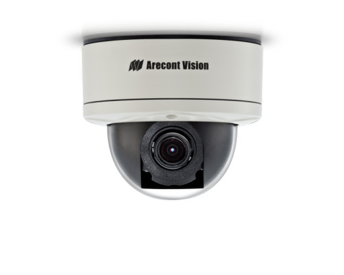 Arecont Vision AV2256PM 2 Megapixel Day/Night Network Indoor / Outdoor Dome Camera, 2.8-8mm Lens