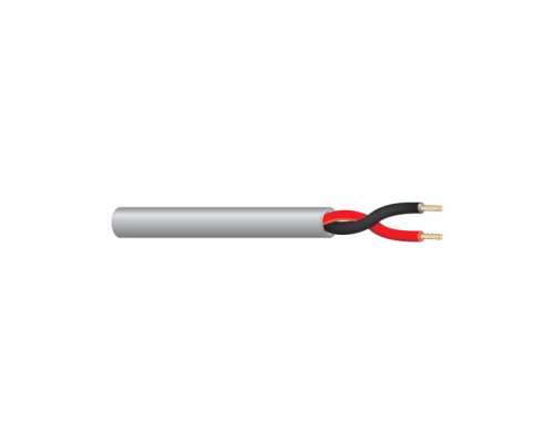 West Penn 222GY0500 20/2 Unshielded CMR Cable 500 ft Gray