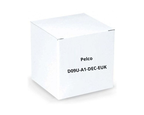 Pelco D09U-A1-DEC-EUK Enhanced Decoder and Mount with Europe/United Kingdom Power Cord