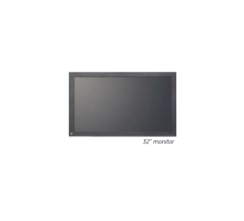 GE Security GEL-32SV 32-inch UltraView LCD Monitor, 1280 x 1024, BNC, VGA, S-Video, DVI, Audio