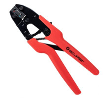 Eclipse Tools 300-130 Ergro-Lunar Crimper for Red and Blue Insulated Flag Terminals AWG 22-14