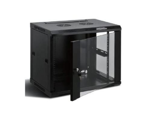 MDY Group 300705 Wall Mount Rack Cabinet 9U with Fan