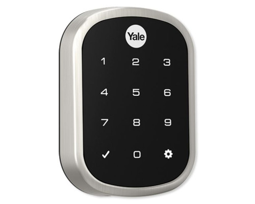 Yale YRD256-HA2-619 Touchscreen Zigbee-Key Free DB, Satin Nickel