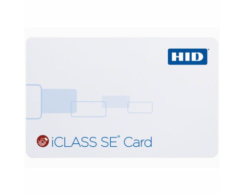 HID 3052PGGMH 305 iCLASS-SE Cards, Standard PVC, 16K Bits (2K Bytes) with 16 Application Areas