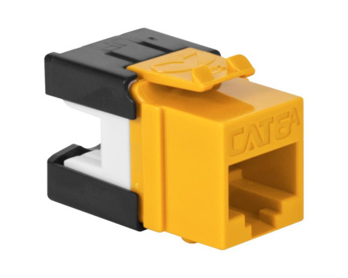 ICC IC1078GAYL CAT6A RJ45 Keystone Jack for HD Style