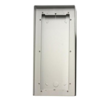 Comelit 31163 Natural Anodised Aluminium Housing with Rain Shield, 3 Modules