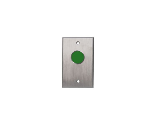 Camden Door Controls CM-7020G-7112 Spring Return, N/O N/C Momentary Green Button Green 12v LED