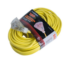 MDY Group 400815 Indoor/Outdoor Extension Cord 12AWG 100 Feet Yellow Cable