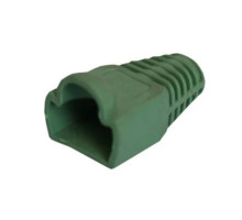 West Penn 32-1900BK-25 Boots for Modular plugs Cat5E and Cat6 UTP, Green, 25 Pcs