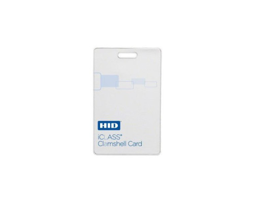 HID 2420CMG3NNN-1252 242 iCLASS + MIFARE Smart Cards, Composite Polyester/PVC, 2K Bits