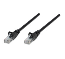 Intellinet 320771 IEC-C5-BK-14 Network Cable, Cat5e, UTP, 100% Copper, RJ45 Male / RJ45 Male, 5.0 m (14 ft.), Black