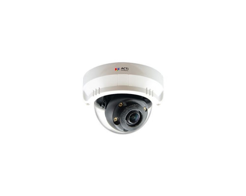 ACTi A63 2 Megapixel Outdoor Network IR Dome Camera, 2.8-8mm Lens