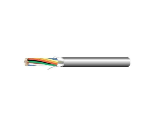 West Penn 3245GY1000 4C 16G Stranded Shielded Communication Cable, Gray, 1000'