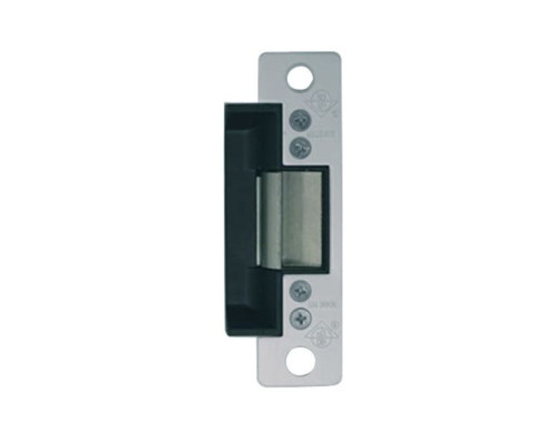 Adams Rite 7101-319-628-00 Electric Strike 12VDC Monitored / Fail-Secure in Clear Anodized, 1-1/16