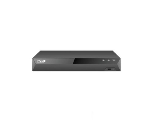 InVid ED1A-4-4TB 4 Channel TVI/AHD/CVI/Analog/IP Universal Port Digital Video Recorder, 4TB