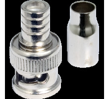 Cantek Plus CTP-BNC5-C RG59 BNC Male Crimp-On Connector