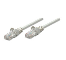 Intellinet 336628 IEC-C5-GY-5 Network Cable, Cat5e, UTP, 100% Copper, RJ45 Male / RJ45 Male, 1.5 m (5 ft.), Gray