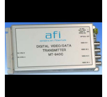 American Fibertek MT-940C 4 Ch Digital Video 10 Bit Module Transmitter