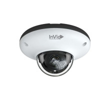 InVid PAR-P5UFO28NH-AI 5 Megapixel IP Outdoor Low Profile IR Dome Camera with 2.8mm Lens