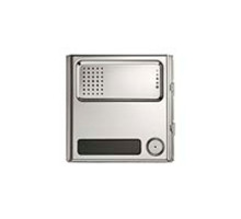 Urmet 1158-21 Front Panel for Outdoor Station, 1 Button, Sinthesi Steel