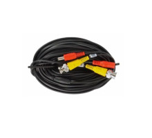 Cantek CT-W-VP100HD-B-V2 100ft Pre-Made HD-CVI, HD-TVI, AHD Cable Support, Black