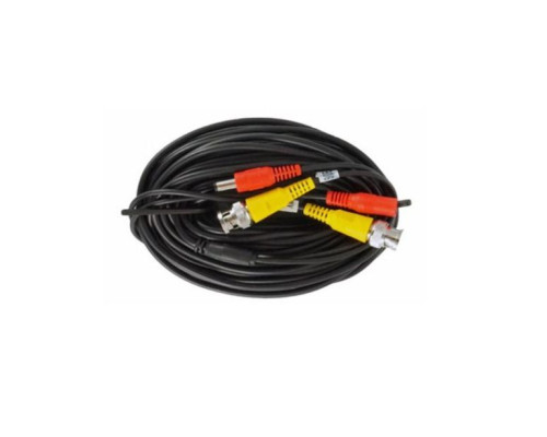 Cantek CT-W-VP100HD-B-V2 100ft Pre-Made HD-CVI, HD-TVI, AHD Cable Support, Black