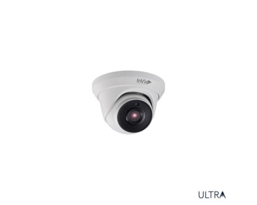 InVid ULT-C2TXIR28N 1080p Outdoor Day/Night IR Turret Camera, 2.8mm Lens