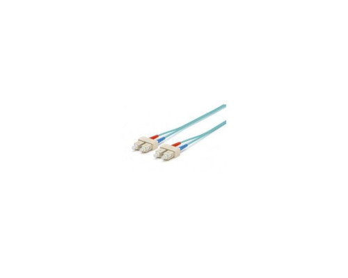 West Penn FI-4002-30SC Duplex SC to SC Cable, 30 Feet, OM3