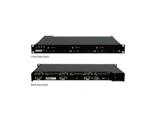 Ganz ZA1A-NVE12K 12 Channel 1U Network Video Encoder Rack Solution for ZS1A-4DB1