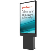 Peerless-AV KOF555-1XHB Outdoor Digital Menu Board, Supports (1) 55' Xtreme High Bright Outdoor Display