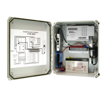 United Security Products CVD-2025 PKG Cellular Dialer Back up in NEMA cabinet w/ AVD-2010 Dialer