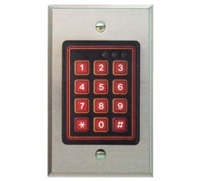 Alpha AL-232W Flush Mount Weather-Resistance Keypad 1 Gang