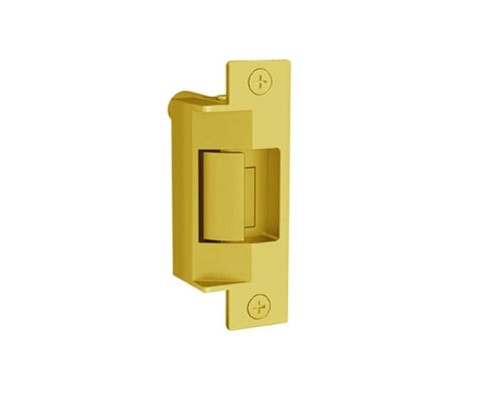 Folger Adam 732-12D-605 Fail Secure Fire Rated Electric Strike in Bright Brass