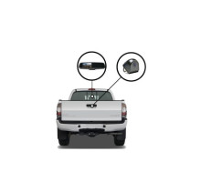 RVS Systems RVS-718518-05 Backup Camera System for Toyota Tacoma, Mirror Monitor with Sensors, Tailgate Camera, 33ft Cable