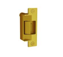 Folger Adam 732-12D-606-LBMLCM Fail Secure Fire Rated Electric Strike with Latchbolt & Locking Cam Monitor in Satin Brass