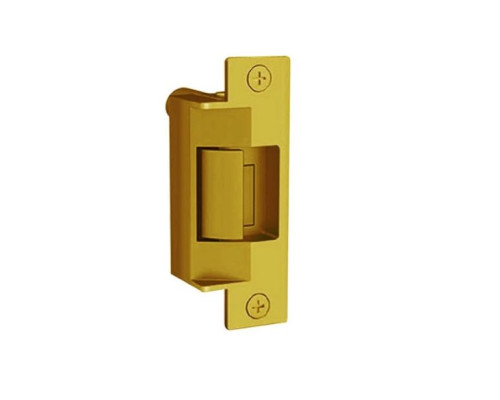 Folger Adam 732-12D-606-LBMLCM Fail Secure Fire Rated Electric Strike with Latchbolt & Locking Cam Monitor in Satin Brass