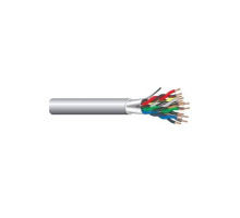 West Penn 3654GY1000 Stranded Shielded Communication Cable, Gray, 1000 Feet