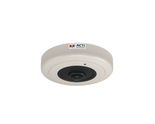 ACTi B511A 12 Megapixel Indoor Network IR 180°-360° Panorama View Camera, 1.65mm Lens