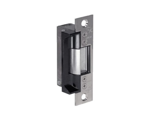 Adams Rite 7270-510-630-50 Fire-Rated Electric Strike 24VDC Fail-Secure in Satin Stainless, 1-3/8