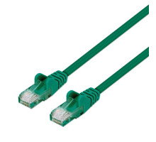 Intellinet 743426 Cat6 U/UTP Slim Network Patch Cable, 5 Feet, Green