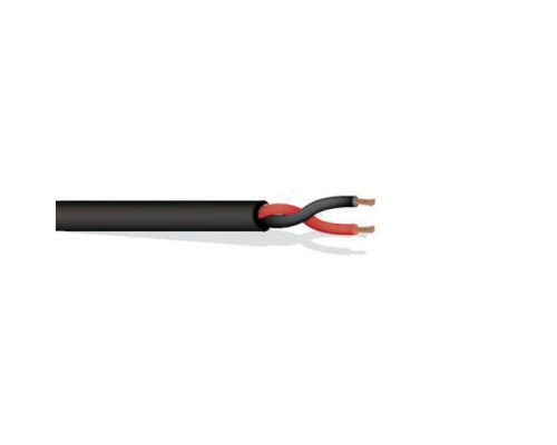 West Penn 25224BBK1000 1P 18G Unshielded Plenum Cable Black 1000 ft