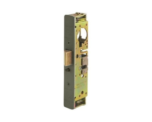 Adams Rite 4920AN-46-602-313 Heavy Duty Deadlatch (ANSI Size) with Flat Faceplate in Dark Bronze Anodized