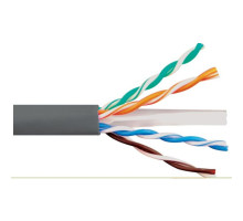 ICC ICCABR6EGY CAT6 600MHz UTP/CMR Copper Premise Cable Gray 1000 ft